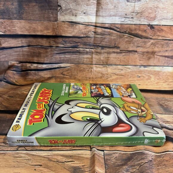 Tom & Jerry 3-Movie DVD Set: The Movie, Blast Off to Mars, Fast & Furry Sealed - Picture 3 of 6